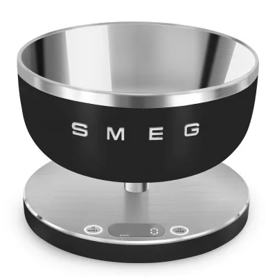 Smeg Bilancia da cucina digitale KSC01BLMWW finitura nero - PROMOZIONE ATTIVA FINO AL 19/10