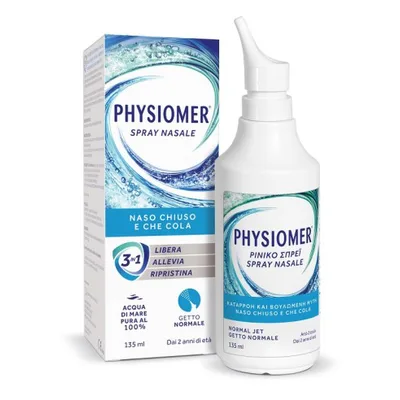 PHYSIOMER SPRAY NASALE GETTO NORMALE 135ML