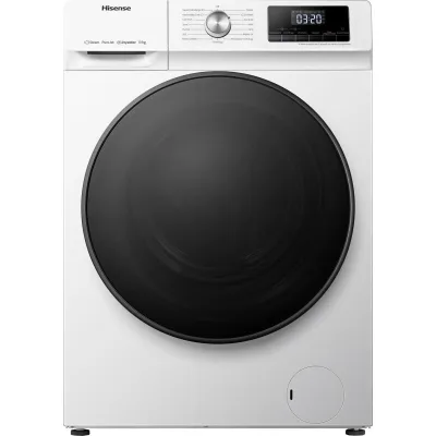 Hisense: Lavatrice a libera installazione WFQA1014EVJM finitura bianco da 60 cm
