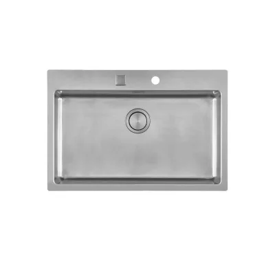Foster Lavello una vasca 2266 080 finitura acciaio inox da 77x52 cm - IN PROMOZIONE FINO AL 30/06