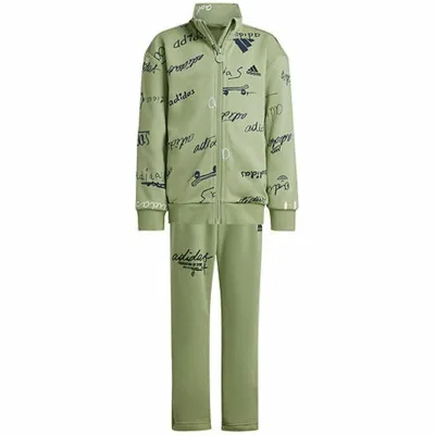 Tuta da Bambini Adidas Brand Love Little Verde