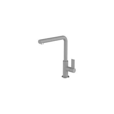 Barazza Miscelatore monocomando con doccia estraibile SOUL DOCCIA 1RUBSODG finitura grigio