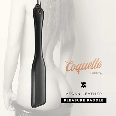 Sculacciatore paddle spanking frustino sexy sadomaso nero neoprene Coquette