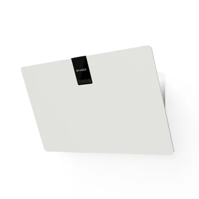 Faber Cappa a parete SOFT EDGE A80 330.0597.528 finitura FENIX NTM bianco Kos da 80 cm