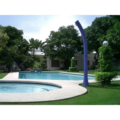 Arkema Doccia solare Happy Five in polietilene in diverse finiture da h. 222 cm