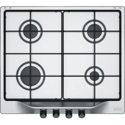 Franke: Piano cottura a gas Trend Line 600 FHTL 604 4G XS E 106.0183.101 finitura inox satinato da 59 cm