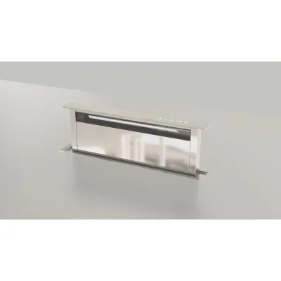 Fulgor Cappa da base FDDH 900 TRC X finitura acciaio inox da 83 cm