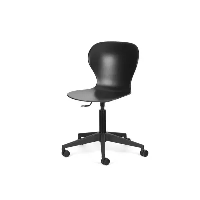 Connubia Sedia Home Office girevole Ops! CB2343 con struttura in nylon e seduta a scelta