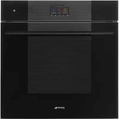 Smeg S Forno combinato microonde Galileo SpeedwaveXL SO6104M2PB3 finitura pure black da 60 cm