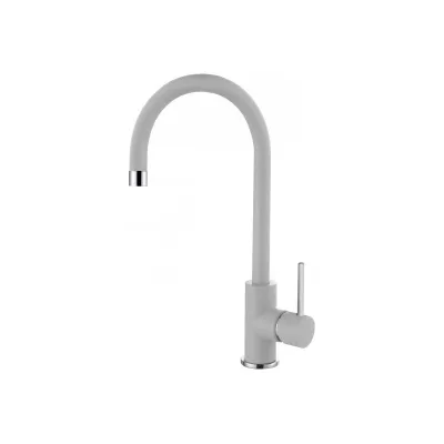 PRONTA CONSEGNA - Elleci Miscelatore monocomando con canna girevole CLOUD MMKCLO79 finitura M79 alluminio