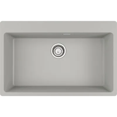 Franke Lavello una vasca Vasche Sopratop Centro MRG 610-73 FTL 114.0661.712 finitura fragranite alluminio da 78x50 cm