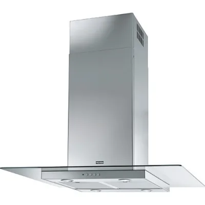 Franke Cappa a isola Glass Linear Isola FGL 925 I XS NP 325.0590.061 finitura inox satinato da 90 cm