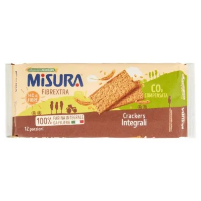 Crackers Fibrextra MISURA crackers integrali 385 g