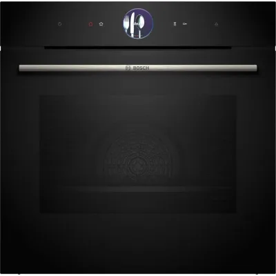 PRONTA CONSEGNA - Bosch Forno a vapore da incasso HSG7361B1 finitura nero da 60 cm - Serie 8