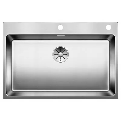 PRONTA CONSEGNA - Blanco Lavello una vasca ANDANO 700-IF/A 1519557 in acciaio inox da 74x50 cm - Sopratop/Filotop