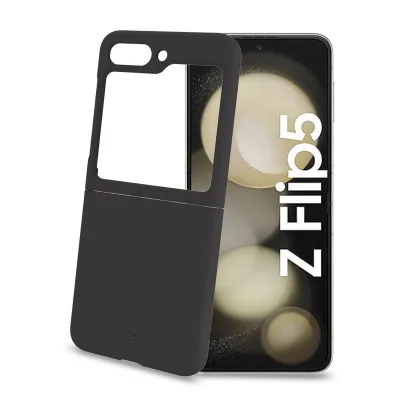 CELLY CROMO COVER GALAXY Z FLIP5 BLACK CROMO1058BK