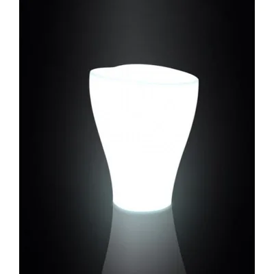 Arkema Complemento d'arredo luminoso fotovoltaico Felix SL in polietilene finitura neutra
