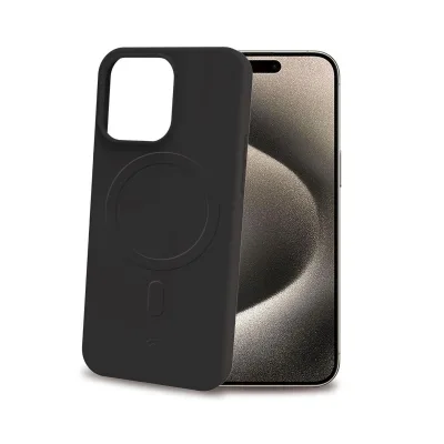 CELLY CROMO MAGSAFE COV IPHONE 15 PRO MAX CROMOMAG1111BK