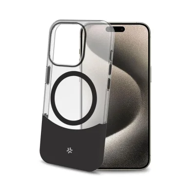 CELLY MAGSAFE COVER IPHONE 16 PRO MAX BK MAGDUAL1081BK