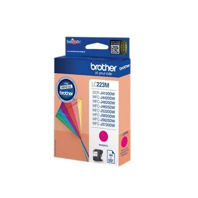 Cartucce Brother LC-223 nero e colore - Magenta
