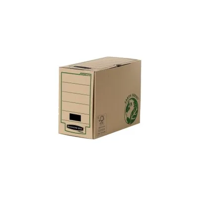 Fellowes Bankers Box Earth Definitive File Box Folio 150mm Cartone riciclato certificato FSC Colore marrone