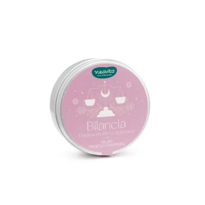 NEAVITA INFUSO FRAGOLE E CHAMPAGNE IN TINY TIN ZODIACO BILANCIA