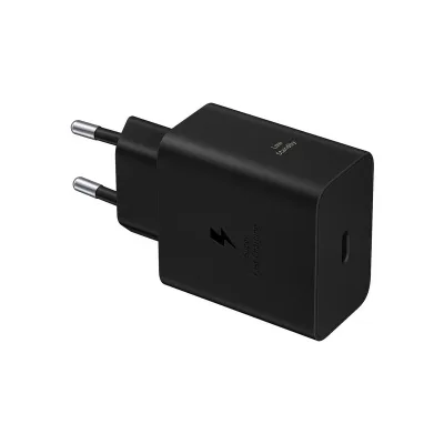 SAMSUNG CELLULARI CHARGER 60W BLACK TYPE C NO CAVO EP-T6010NBEGWW