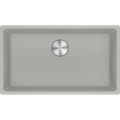 Franke: Lavello una vasca Vasche Sottotop Maris MRG 110-72 125.0686.640 finitura fragranite alluminio da 75.3x43.3 cm