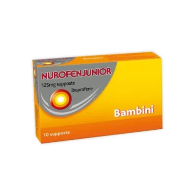 NUROFENJUNIOR 10 SUPPOSTE 125MG