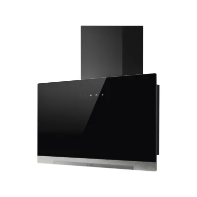 Elica Cappa a parete APLOMB BL/A/60 PRF0166938 finitura vetro nero da 60 cm