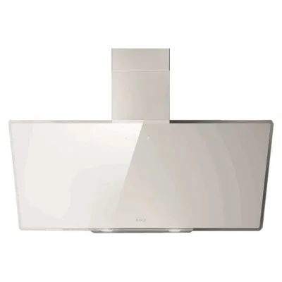 Elica Cappa a parete SHIRE WH/A/90 PRF0119828A finitura vetro bianco da 90 cm