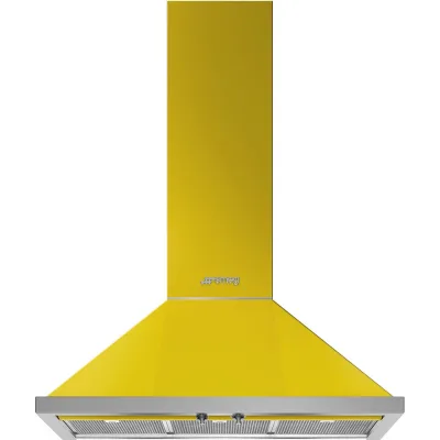 Smeg S Cappa aspirante a parete KPF9YW finitura giallo da 90 cm - IN PROMOZIONE FINO AL 6/07