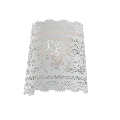 Applique Bianco 1Xe14 20X10X20Cm