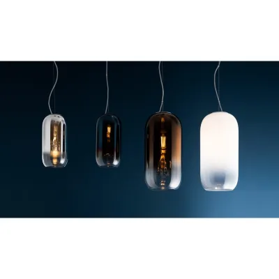 Artemide Lampada da tavolo Gople Plug finitura bianco