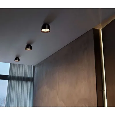 Flos Lampada da soffitto a luce diretta alogena Wan C/W in diverse finiture
