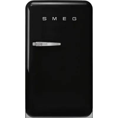 Smeg Frigorifero monoporta con cerniere a destra a libera installazione FAB10HRBL6 finitura nero da 55 cm - IN PROMOZIONE FINO AL 30/06