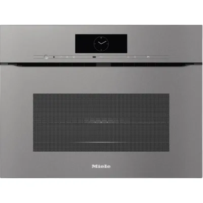 Miele Forno compatto multifunzione con microonde integrato H 7840 BMX senza maniglia da 60 cm