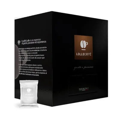 100 Capsule Miscela Argento Lollo Caffè compatibili Essse Caffè