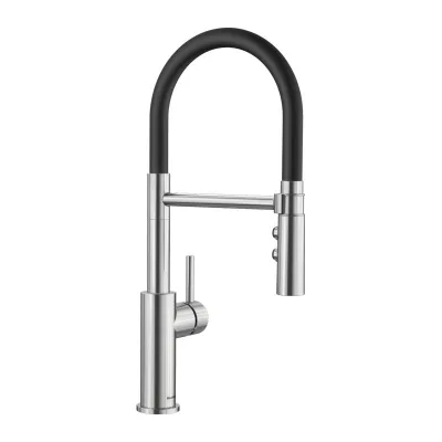 PRONTA CONSEGNA - Blanco | Miscelatore monocomando con doccetta CATRIS-S Flexo 1525792 finitura inox