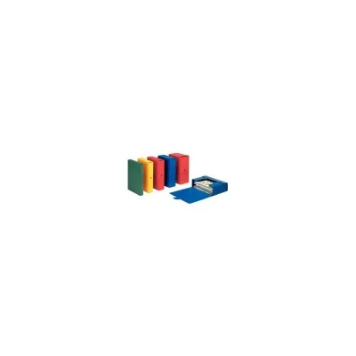 ESSELTE CF5SCATOLE EUROBOX DORSO8 BLU 390328050