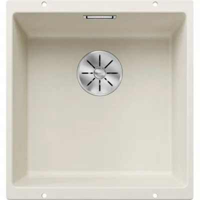 Blanco | Lavello una vasca SUBLINE 400-U 1527166 finitura soft white da 43x46 cm - Sottotop