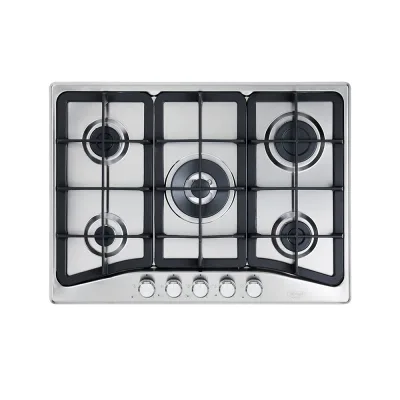 De Longhi Piano cottura a gas PFI 57 GH in acciaio inox da 68 cm