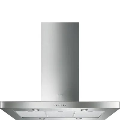 Smeg Cappa a isola KI90XE finitura acciaio inox da 90 cm