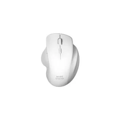 MOUSE GAMING MARS MMWERGOW wireless USB 3200 dpi Design ergonomico BIANCO