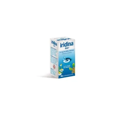 IRIDINA DUE COLLIRIO 10ML 0,5MG/ML
