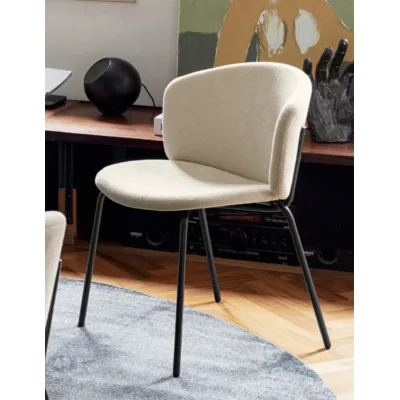 Connubia Sedia Desy Mid CB2338 con struttura in metallo e seduta in tessuto - IN PROMOZIONE FINO ALL' 11/07