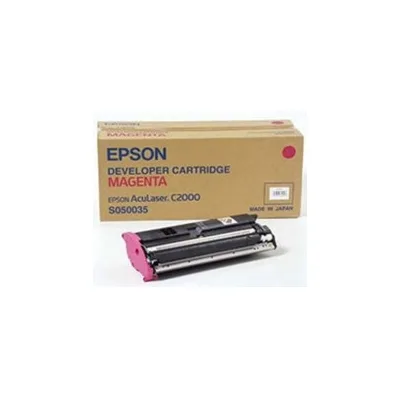 Toner ORIGINALE EPSON ACULASER C1000 C2000 C13S050035 S050035 MAGENTA