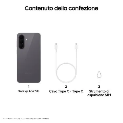 GALAXY A57 8+128GB GRAY EE SM-A576BZABEEE