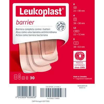 Leukoplast Professional Barrier 30 Cerotti Assortiti
