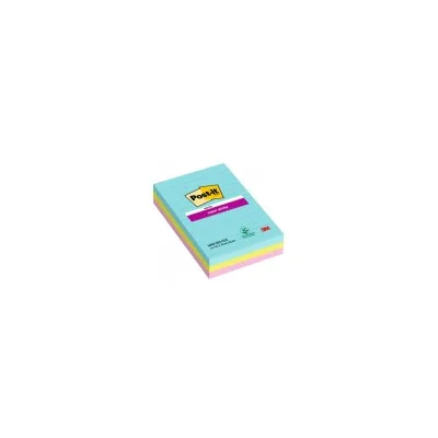 POST-IT SUPER STICKY CF3 SK RIGH 101X152MM 3X90FF COSMIC 4690-3SS-COS